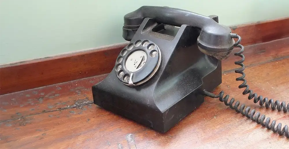 Bakelite Telephone from the 1940s