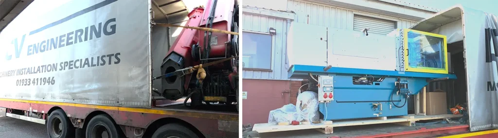 Injection Moulding Machine delivery