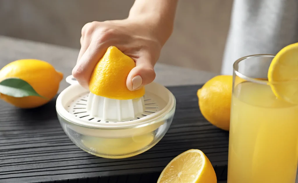 plastic lemon juicer