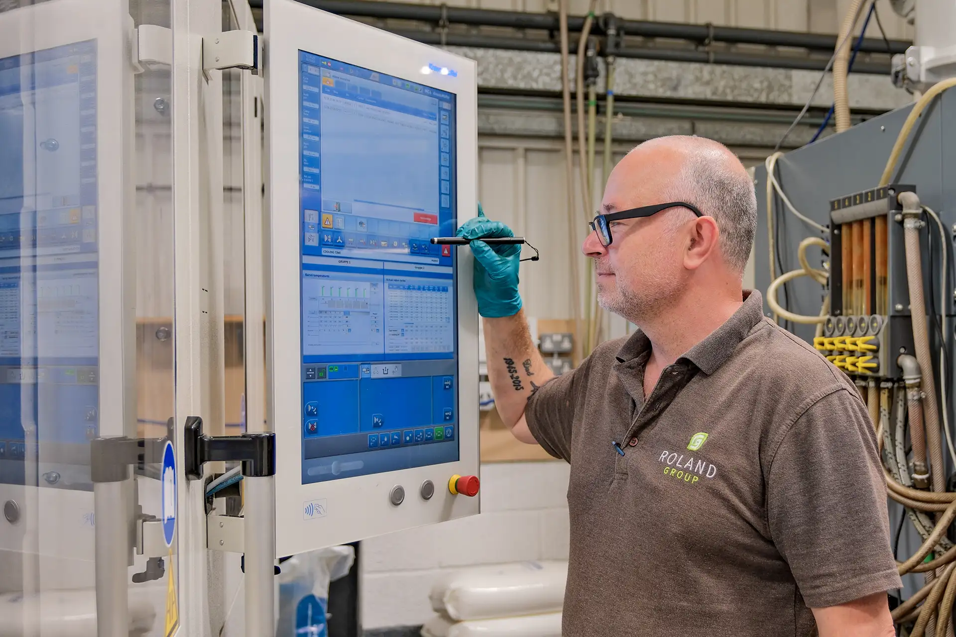 Quality inspection at a plastic injection moulding company