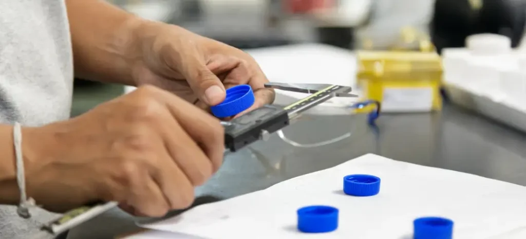 Quality inspection at a plastic injection moulding company